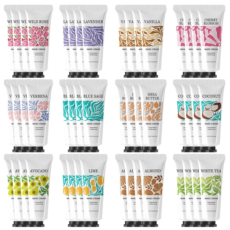 48 Packs de Crèmes Mains BODY & EARTH # LOVE – Coffrets cadeaux en vrac, format voyage et idées cadeaux mains sèches