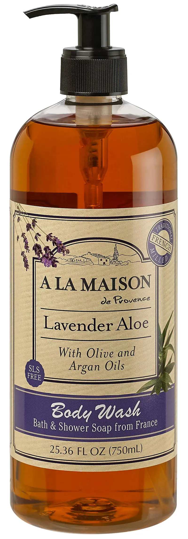 A LA MAISON Gel Douche Lavande – 750 ml | Soin Doux et Fabrication Française