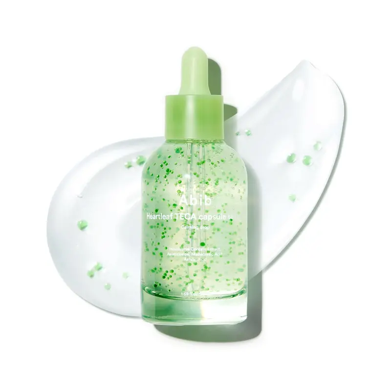 Abib Heartleaf TECA Capsule Serum – Hydratation apaisante et Niacinamide 2% pour peaux sensibles
