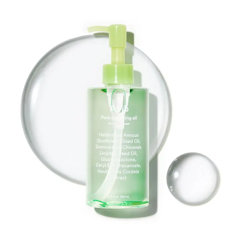 Abib Huile Nettoyante des Pores Heartleaf – 200 ml, nettoyage en douceur du visage
