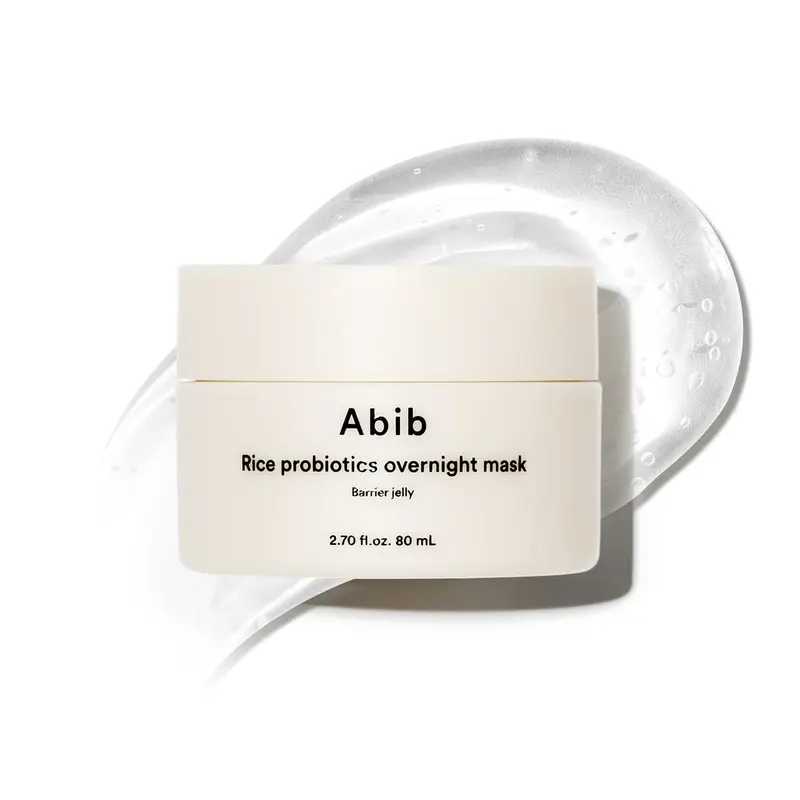 Abib Masque Nuit Probiotiques au Riz – Gelée Barrière Hydratante (2,7 oz)