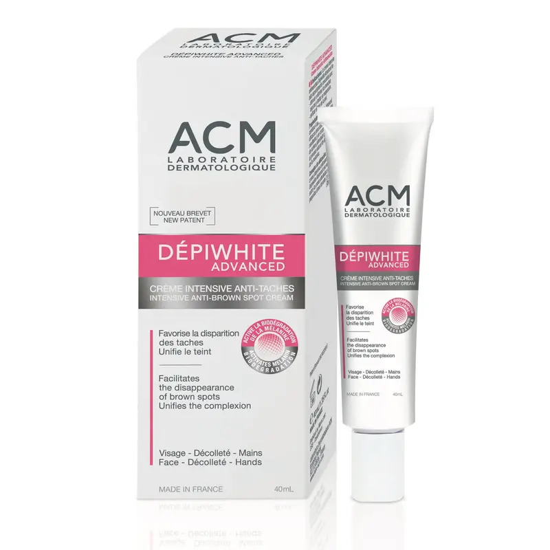 ACM Depiwhite Advanced – Crème Anti-Taches Brunes 40 ml | Teint Uniforme