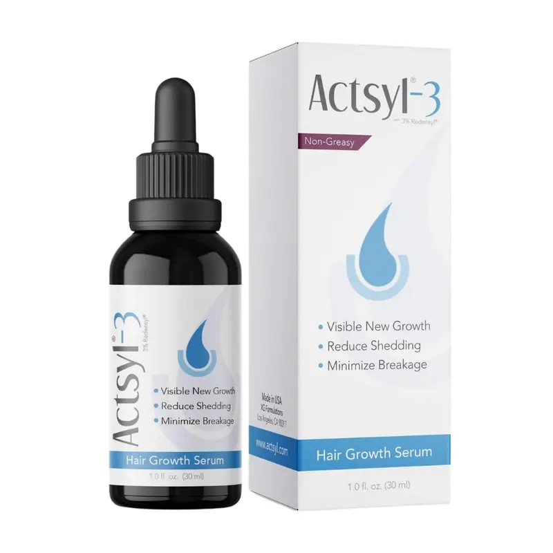 Actsyl-3 Sérum Croissance Cheveux avec Redensyl – Épaissit, Fortifie, Réduit la Casse | Non Gras, Application Facile pour Femmes