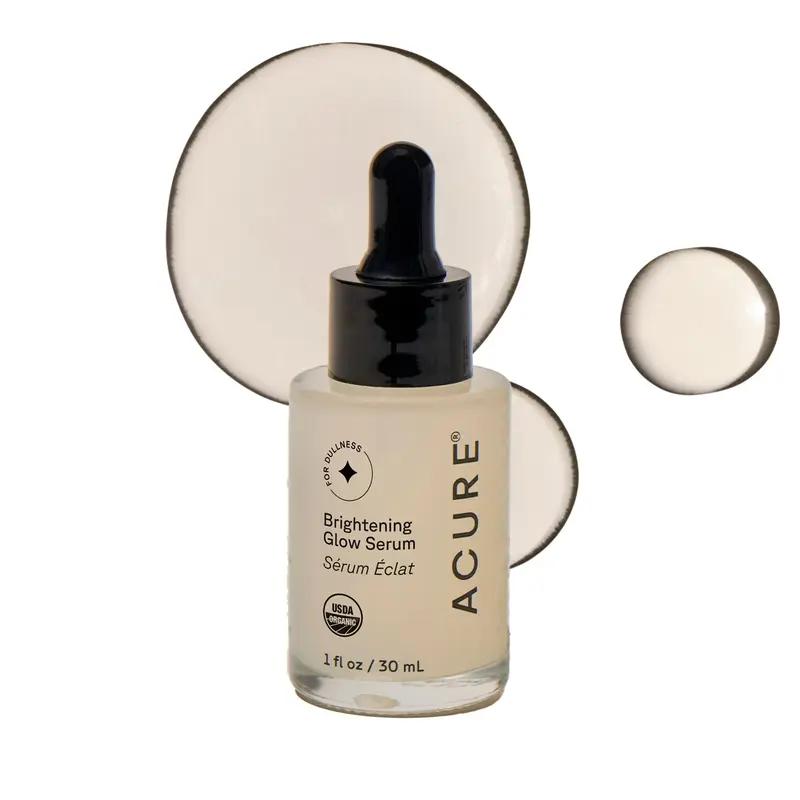 Acure Sérum Éclat Lumineux – Soin anti‑âge visage vegan, éclat naturel, 30 ml