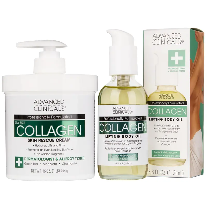Advanced Clinicals Coffret Soin Collagène