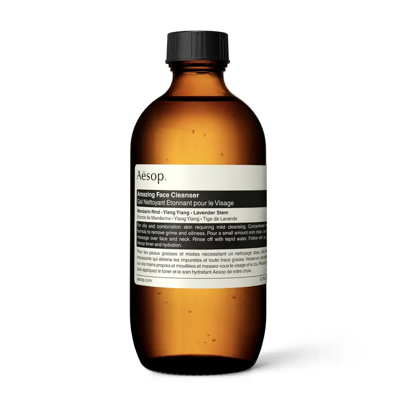 Aesop Amazing Face Cleanser – Nettoyant quotidien concentré, non desséchant, 200 ml