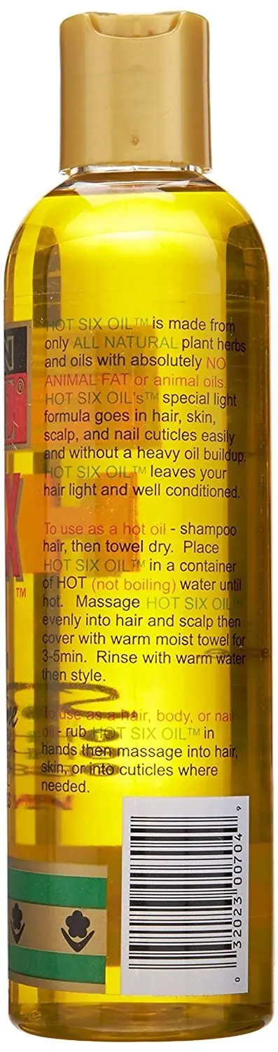 African Royale – Huile capillaire chauffante Six – Lot de 3 flacons de 227 g
