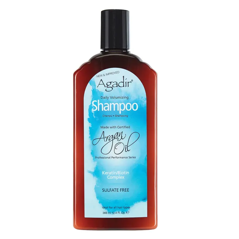 Agadir Shampoing Volume Quotidien – Argan & Panthénol, Sans sulfates