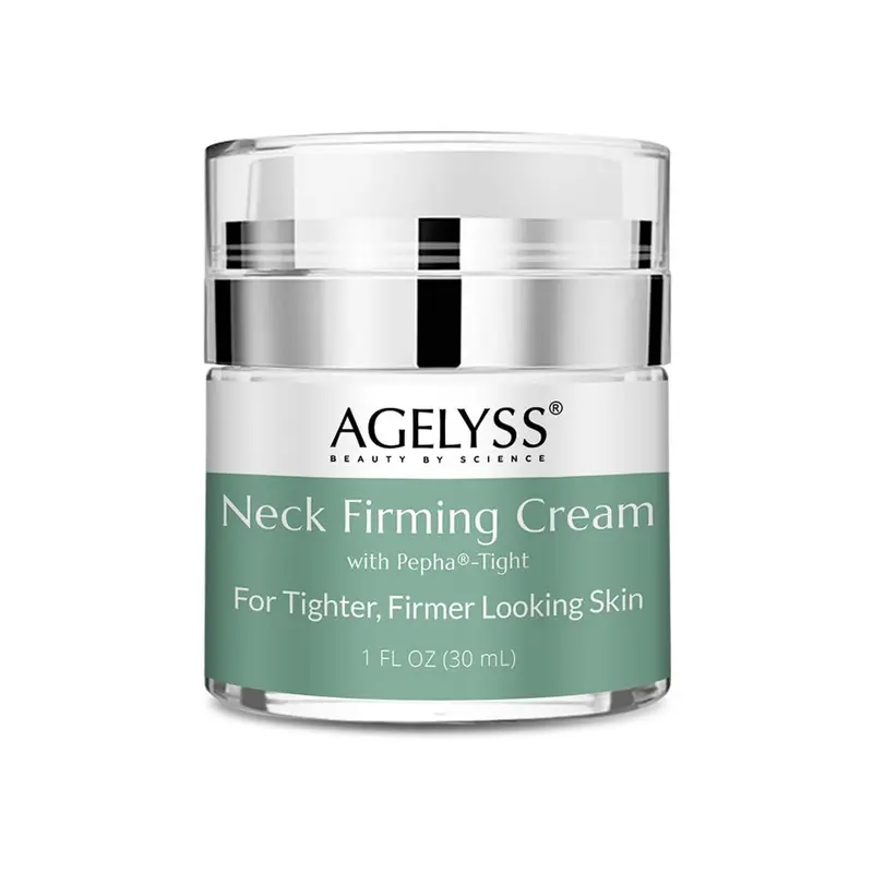 Agelyss Crème Fermeté du Cou – Pepha-Tight & Gatuline Expression | Vegan, Cruelty-Free, Sans Parabènes - 30 ml
