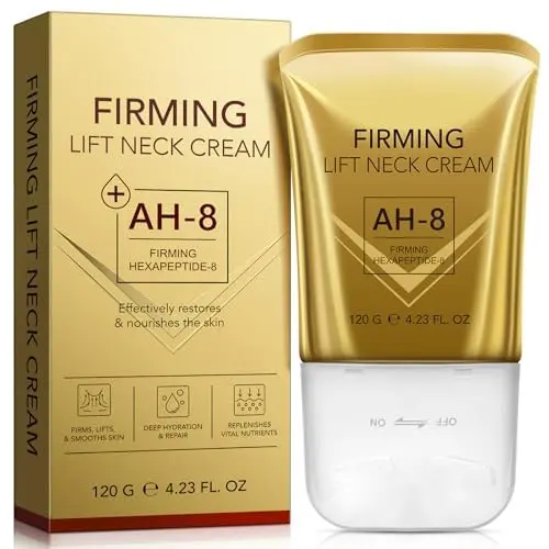 AH-8 Crème Raffermissante du Cou – Liefiet, Rouleau 360°, Contours et Hydratation