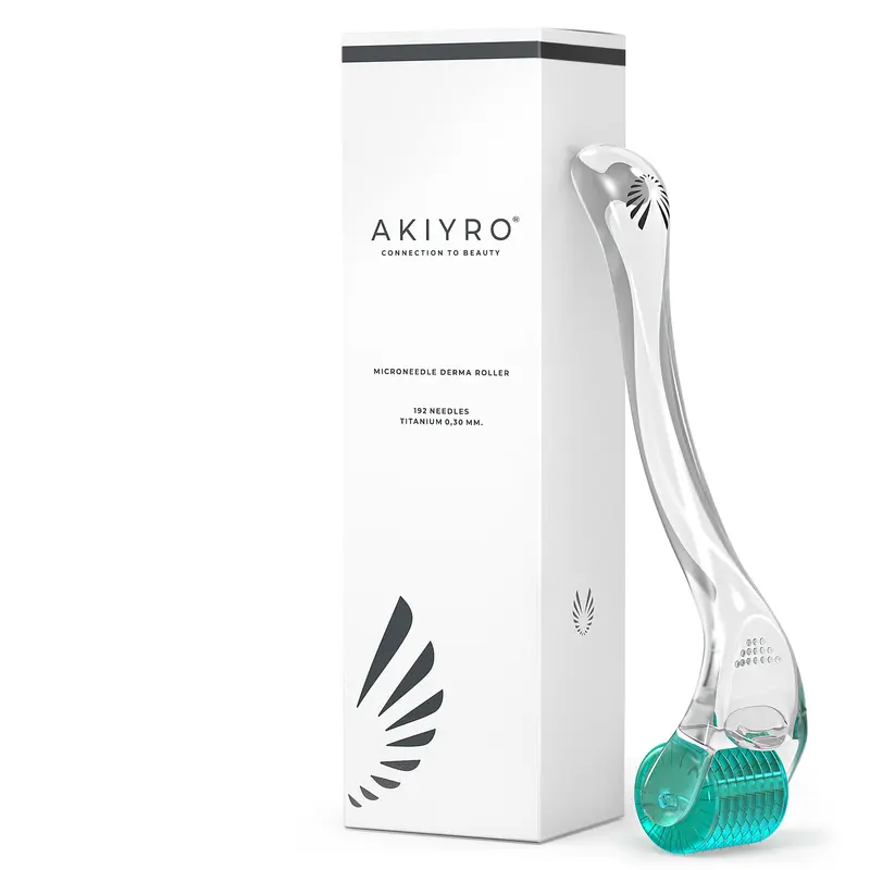 AKIYRO Rouleau à aiguilles 0,30 mm – 192 aiguilles avec étui