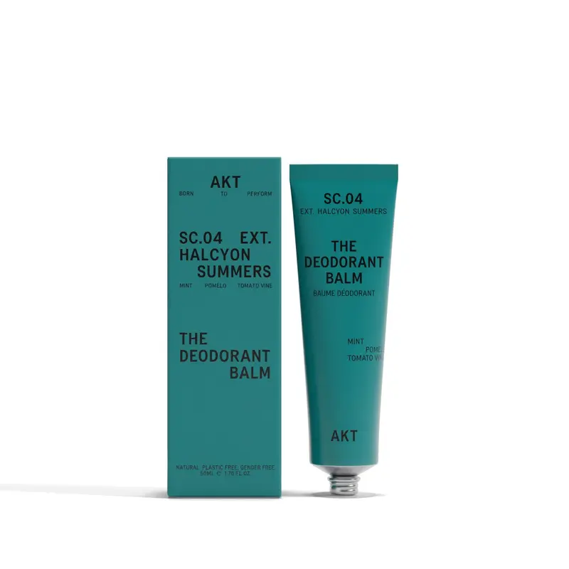 AKT Déodorant Balm – 50 ml, sans aluminium, vegan et sans plastique – Halcyon Summers