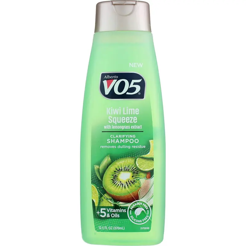Alberto VO5 Shampoing Clarifiant Kiwi et Citron Vert – Pack de 6, 12,5 oz