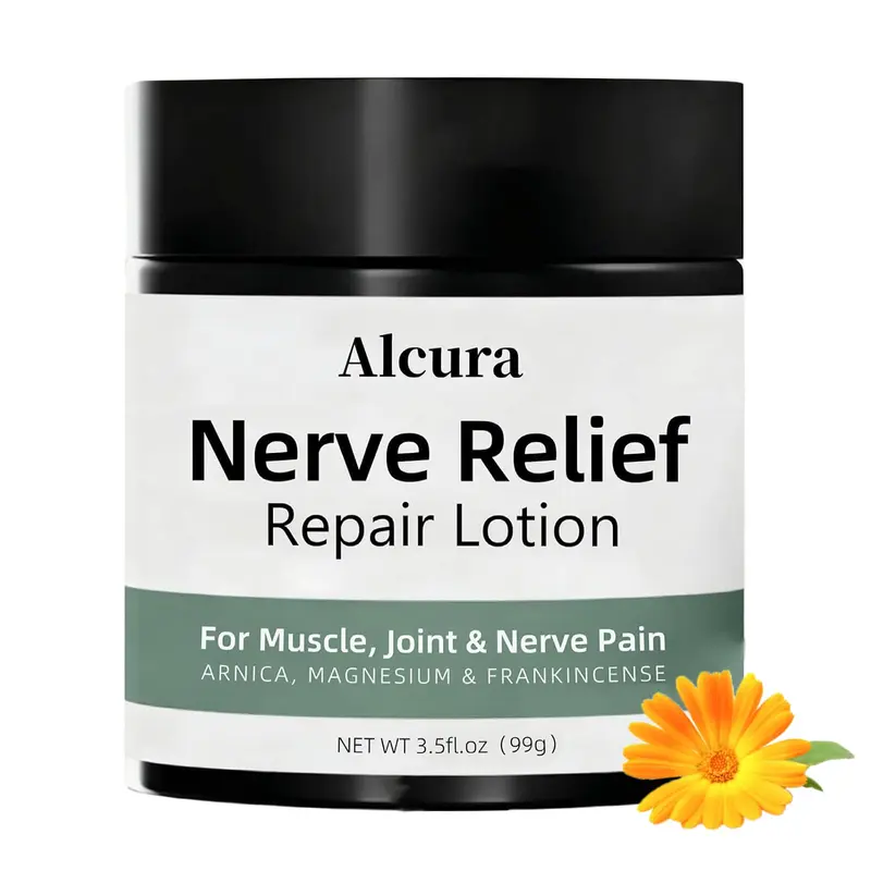 Alcura Crème pour les Nerfs – Calendula et Magnésium, Soin Quotidien Doux pour le Corps – 103 ml