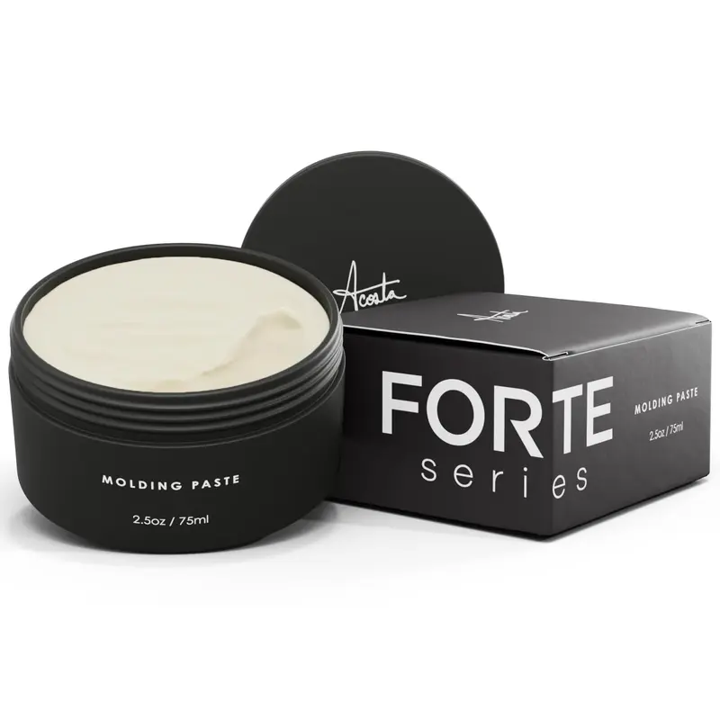 Alex Costa Molding Paste par Forte Series – Pâte coiffante mate légère pour hommes, volume et définition (75 ml)
