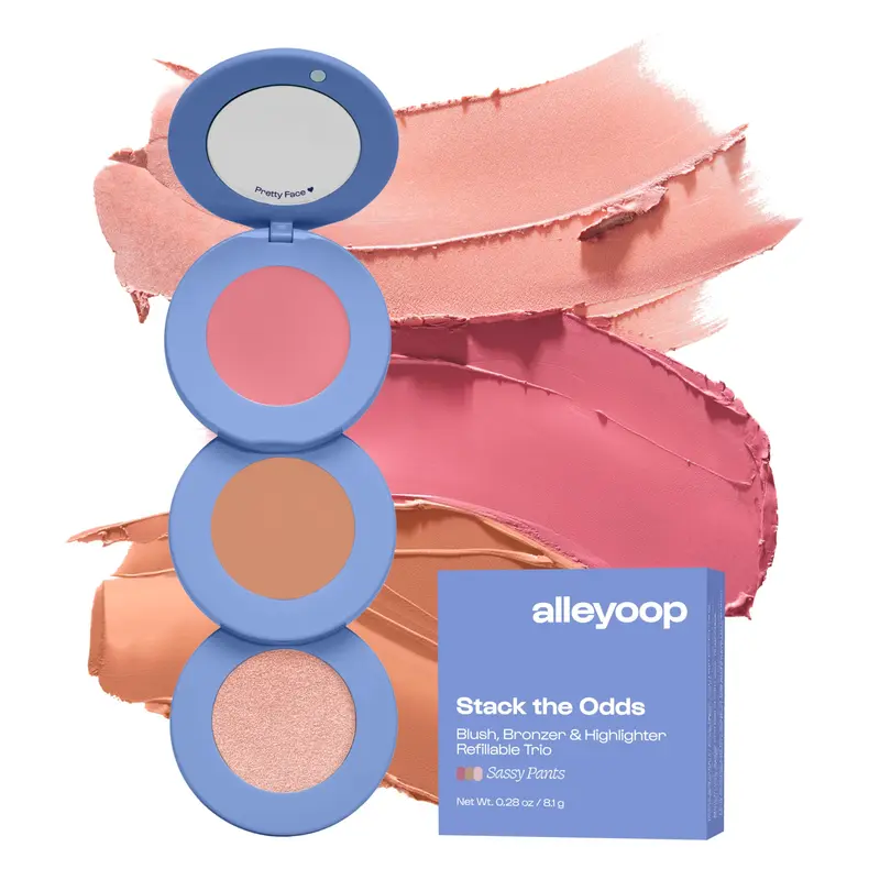 ALLEYOOP Stack The Odds – Palette crème 3-en-1