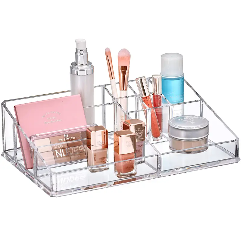 Amazing Abby – Tiffany | Organisateur cosmétique en acrylique transparent, grande capacité