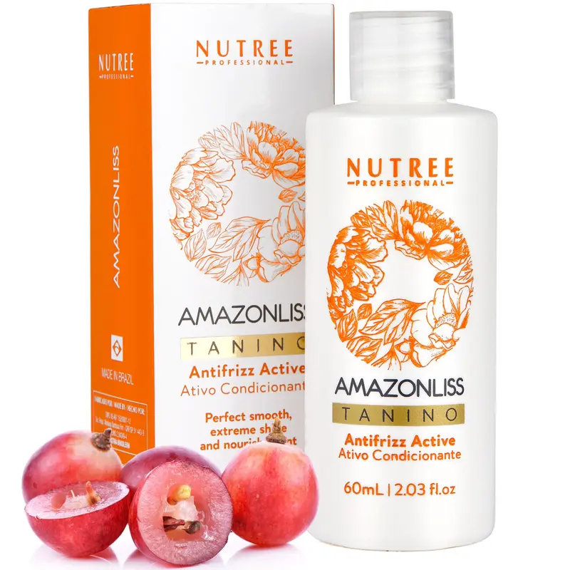 Amazonliss Tanino – Traitement lissage brésilien Taninoplastie sans formaldéhyde 60 ml