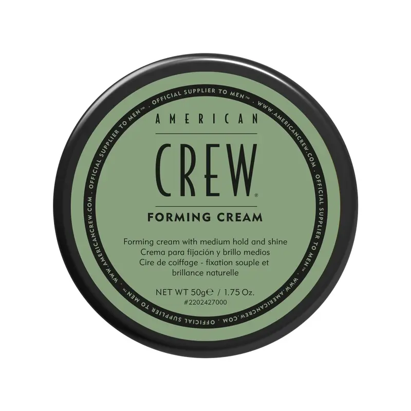 AMERICAN CREW Crème coiffante formante – Pack de 3 pots, tenue moyenne et brillance modérée