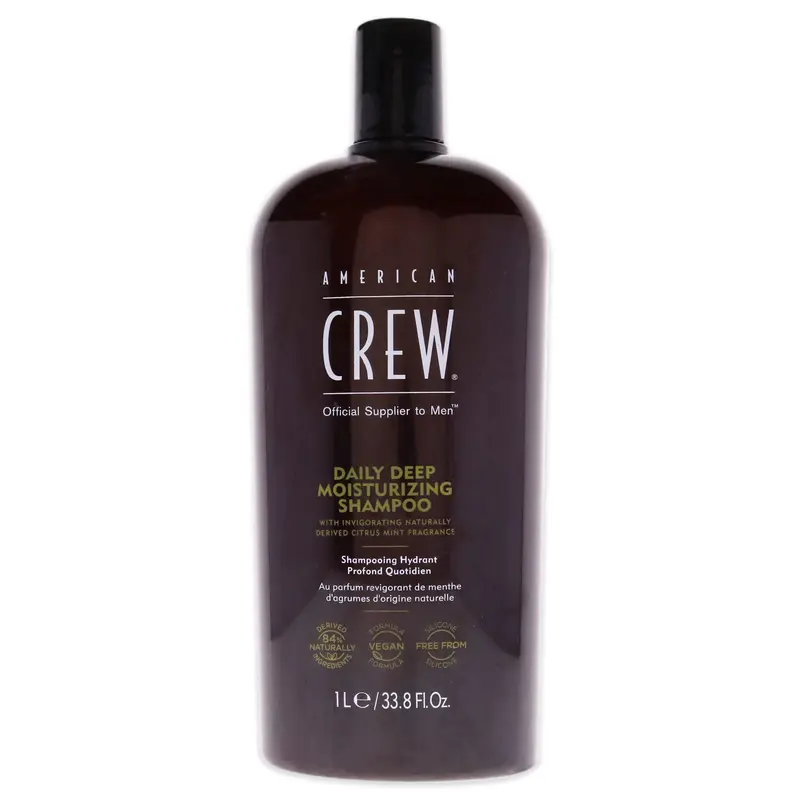 AMERICAN CREW Shampooing Hydratant Quotidien – 1 L (33,8 oz)
