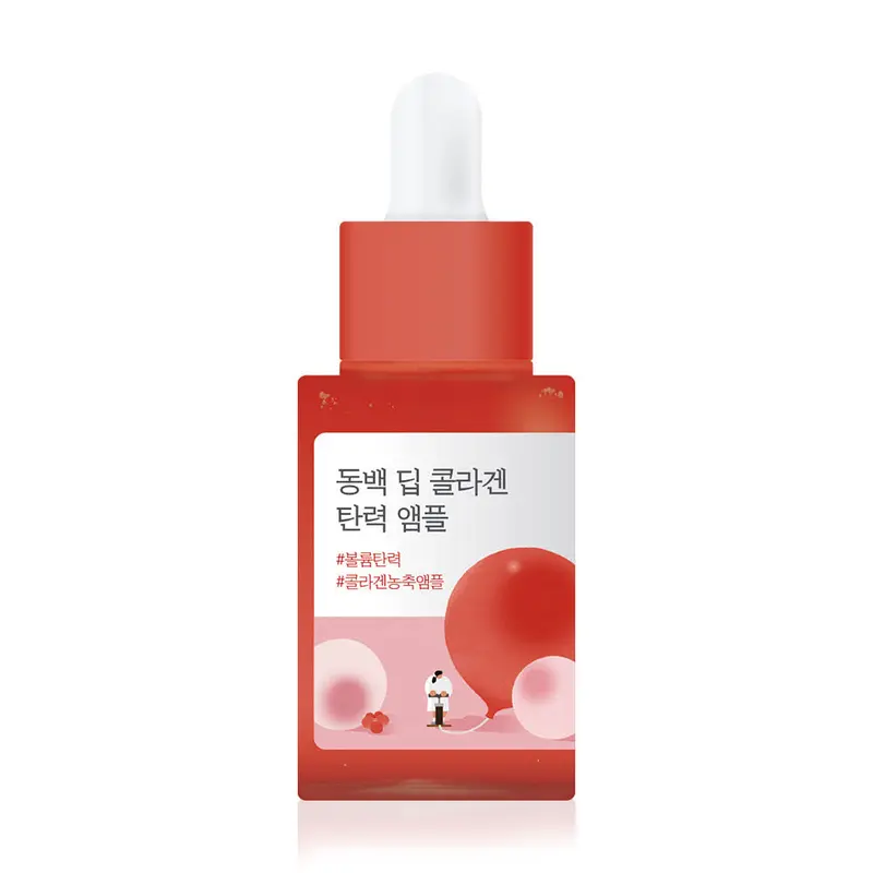 Ampoule raffermissante au collagène profond Camellia de Round Lab 30 ml