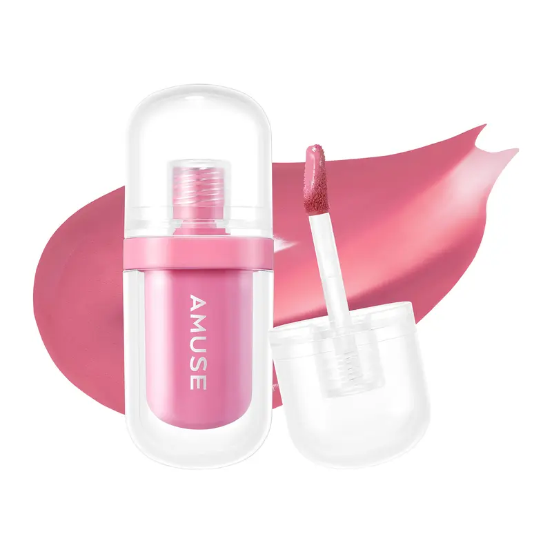 Amuse Seoul Jel-Fit Tint (06 Seoul GIrl) — Tint Gelé pour les Lèvres, Teinte longue durée, Hydratant et Brillant, Acide Hyaluronique, Végan