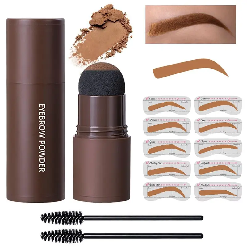 AMY'S DIARY Ensemble Tampon et Gabarits Sourcils – Regard Naturel
