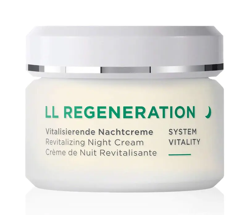 ANNEMARIE BÖRLIND LL REGENERATION Crème Nuit Régénération – Anti-âge avec Vitamine C, E et Rétinoïde | Étape 4/5