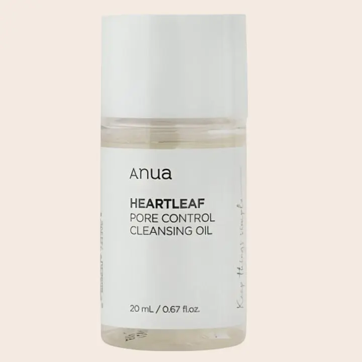Anua - Huile Démaquillante Pore Control au Heartleaf – Mini 20 ml