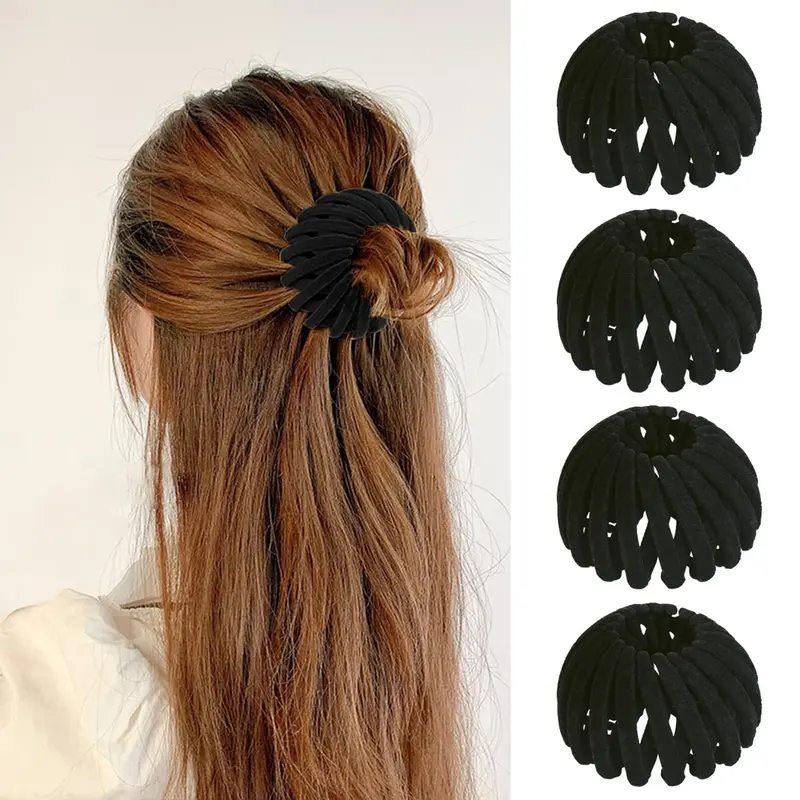 Aokid Barrette Nid d'Oiseau Magie – Accessoires Cheveux 2025, Elastique et Anti-Glisse
