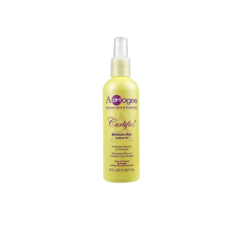 Aphogee Curlific Hydratation-Riche Soin Sans Rinçage 8oz – Soin démêlant pour cheveux