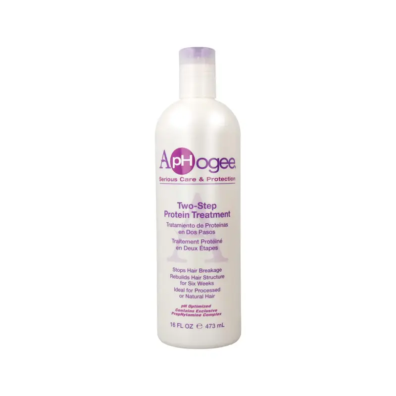 Aphogee Traitement Protéiné en Deux Étapes pour Cheveux Abîmés – 16 oz