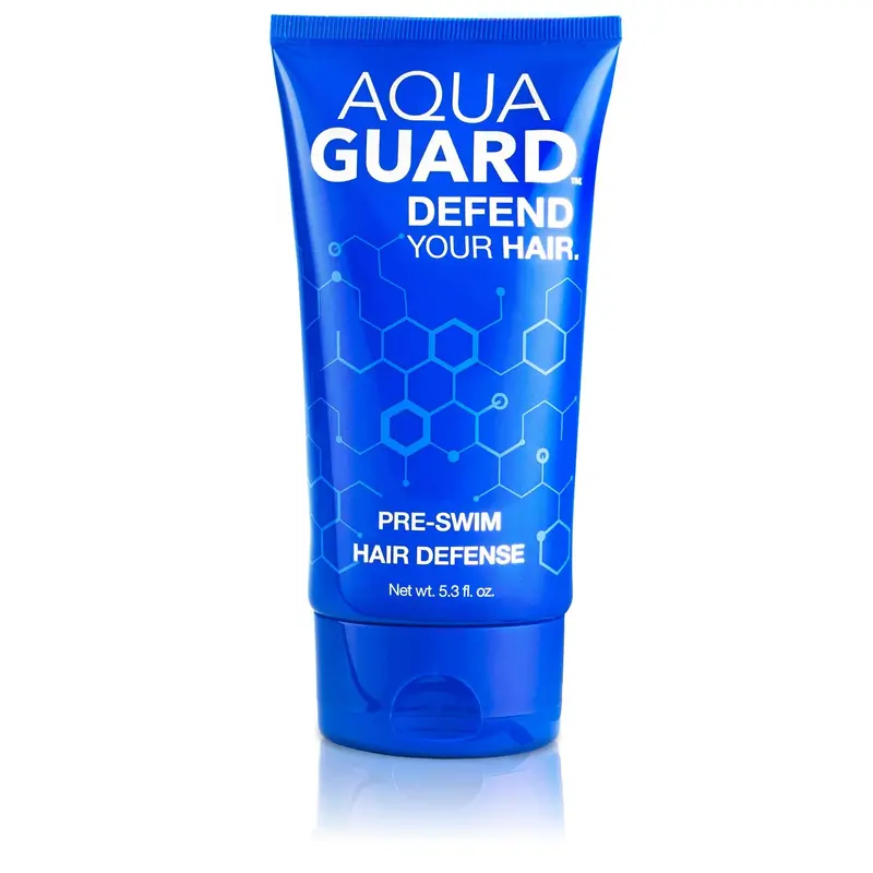 AQUA GUARD Pré-Soin Cheveux – Défense Avant-Nage contre le Chlore | 5,3 oz | Fabriqué en Californie