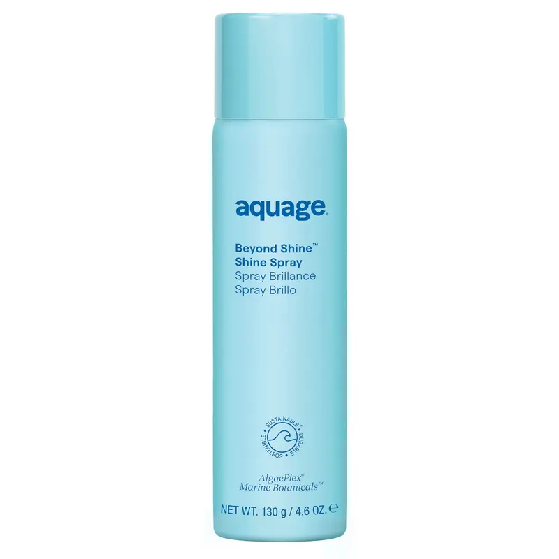 AQUAGE Beyond Shine – Vaporisateur brillance à brume fine, sans fixation et finition lustrante (136 ml)
