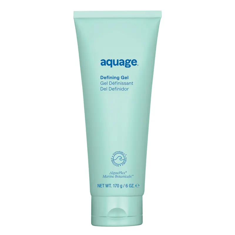 AQUAGE Gel Définissant – Boucles Nettes et Sans Frisottis, Pour Cheveux Bouclés, Ondulés ou Permanentés, 177 ml