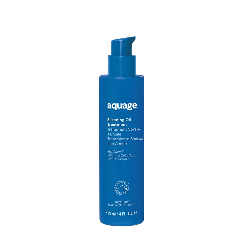 Aquage SeaExtend Huile lissante ultra légère — brillance naturelle, 118 ml