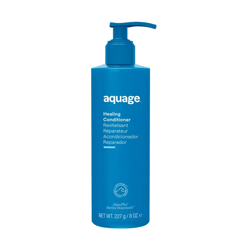 Aquage Soin Après-Shampoing Réparateur – Algues Marines, Hydratation Propre (8 oz)