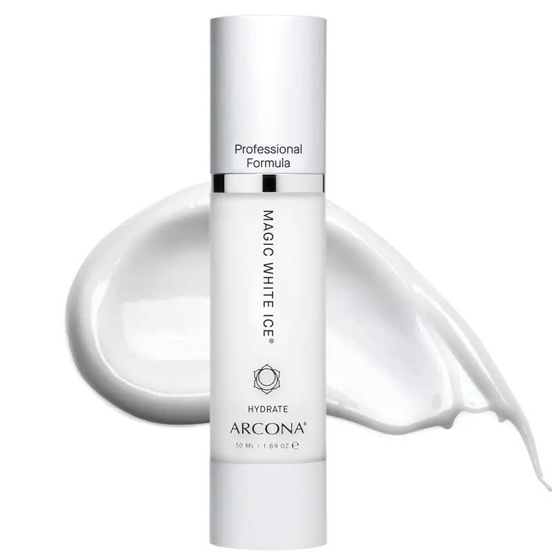 ARCONA Magic White Ice – Gel hydratant quotidien sans huile à l’acide hyaluronique (50 ml)