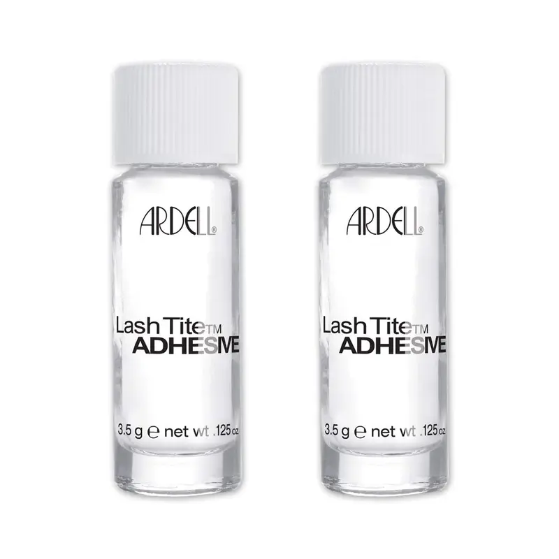 Ardell LashTite Adhésif Transparent pour Cils Indiv. – Étanche, Longue Tenue, Yeux Sensibles, 0,125 oz, Pack de 2