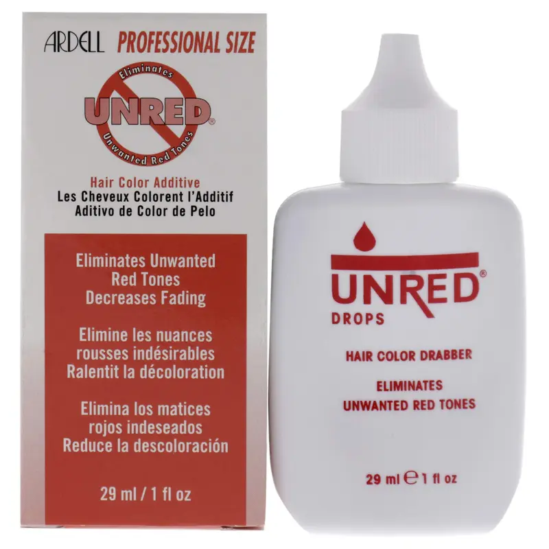 Ardell Unred Additif Colorant – Neutralise les reflets rouges, tonifie les cheveux, 1 oz