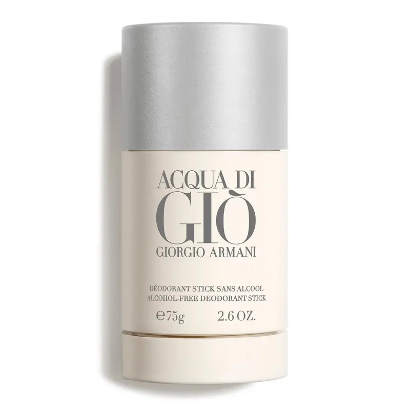 Armani Beauty Acqua di Gio Déodorant Stick – Homme – Bergamote, Jasmin, Muscs Blancs, Patchouli & Cèdre – 75 g