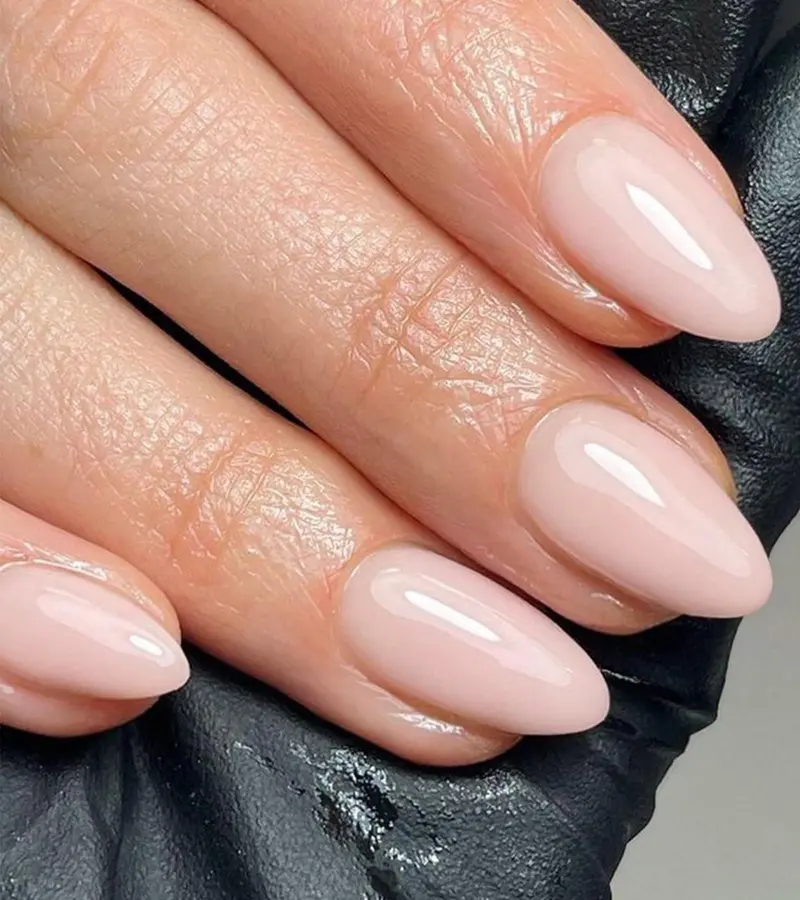 Artquee Ongles Adhésifs Courts Rose Pâle – Kit Faux Ongles Réutilisables, 30 Pièces, 15 Tailles