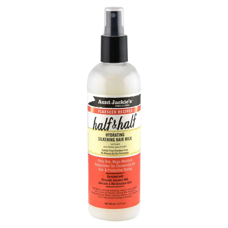 Aunt Jackie's – Lait capillaire hydratant à base de graines de lin, 355 ml