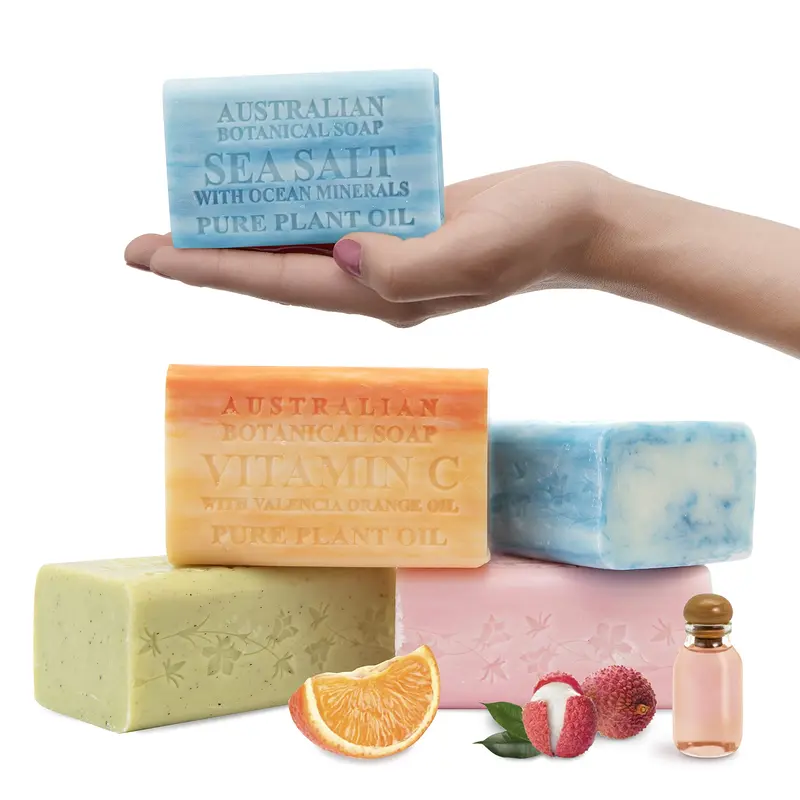 Australian Botanical Soap – Variété végane de 4 savons 6,6 oz (187 g)