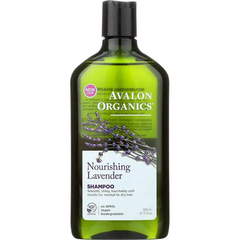 Avalon Organics Shampoing Lavande Nourrissant, 11 oz - Lot de 3