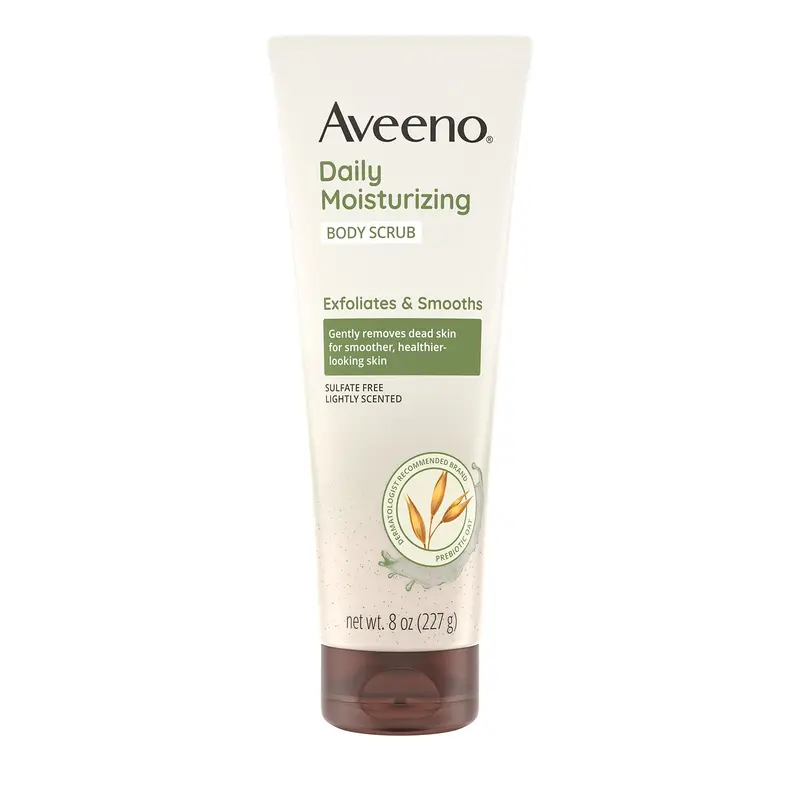 Aveeno Gommage Corporel Hydratant Quotidien – Exfoliation Douce et Peau Douce