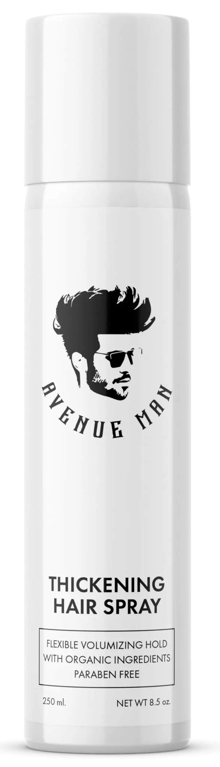 Avenue Man Spray Épaississant pour Cheveux – Volume Pro & Tenue Forte – Résistance à l’Humidité – Rinçage Facile – 8,5 oz
