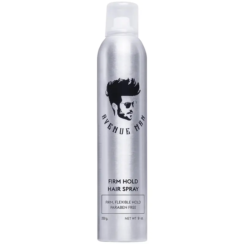 Avenue Man Texture Spray pour Cheveux - Fixation Forte, Anti-Frisottis et Protection UV