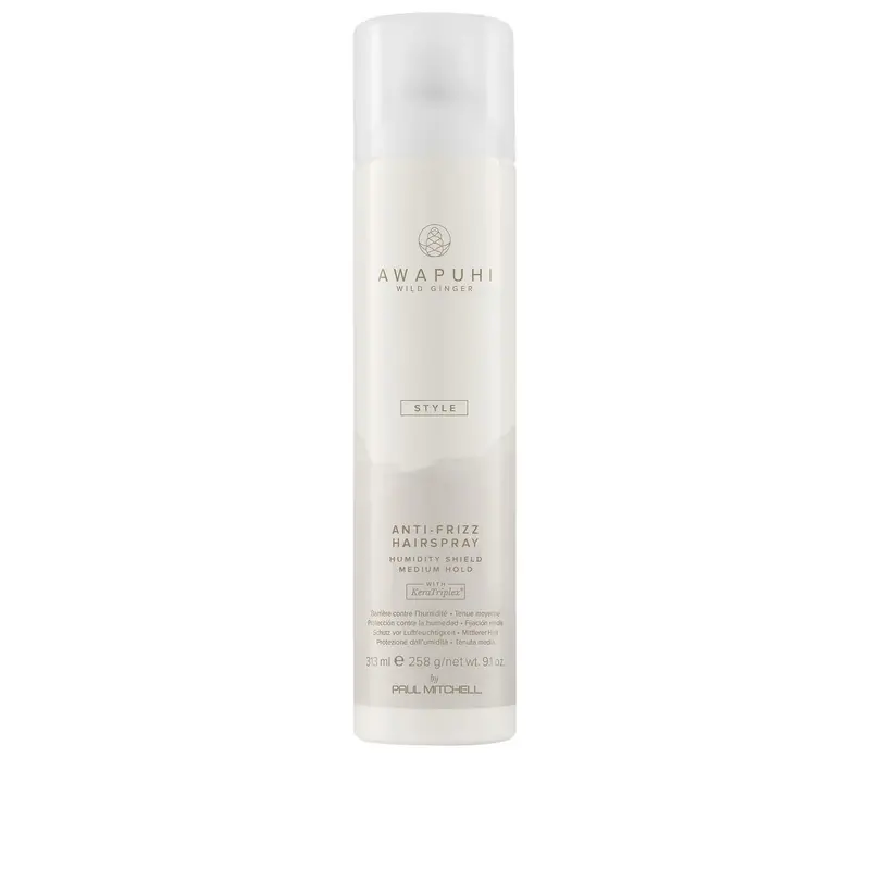 Awapuhi Wild Ginger par Paul Mitchell – Hairspray anti-frizz, fixation moyenne, 9,1 oz