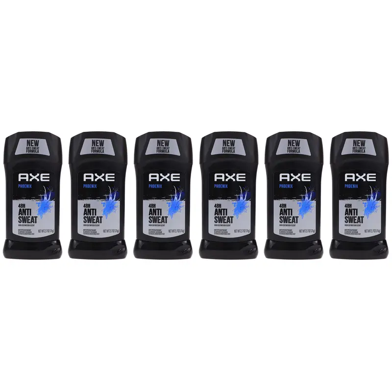 AXE Dry Déodorant Anti-Transpirant Phoenix – Pack de 6 sticks, 2,7 oz chacun